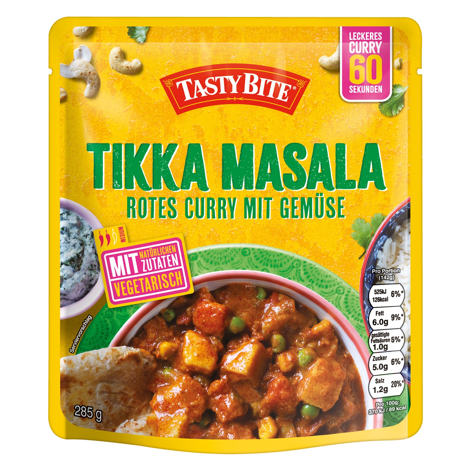 Tasty Bite® Vegetarisches Curry 285 g