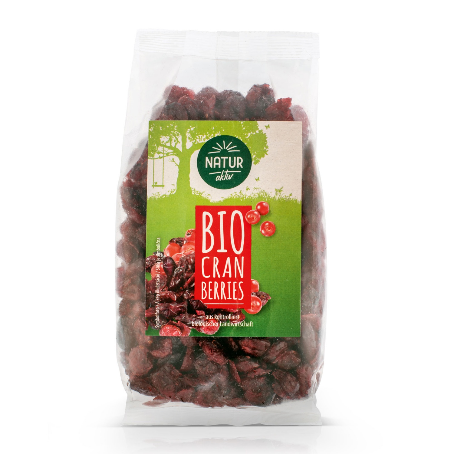 NATUR AKTIV Bio-Beeren getrocknet, Cranberries