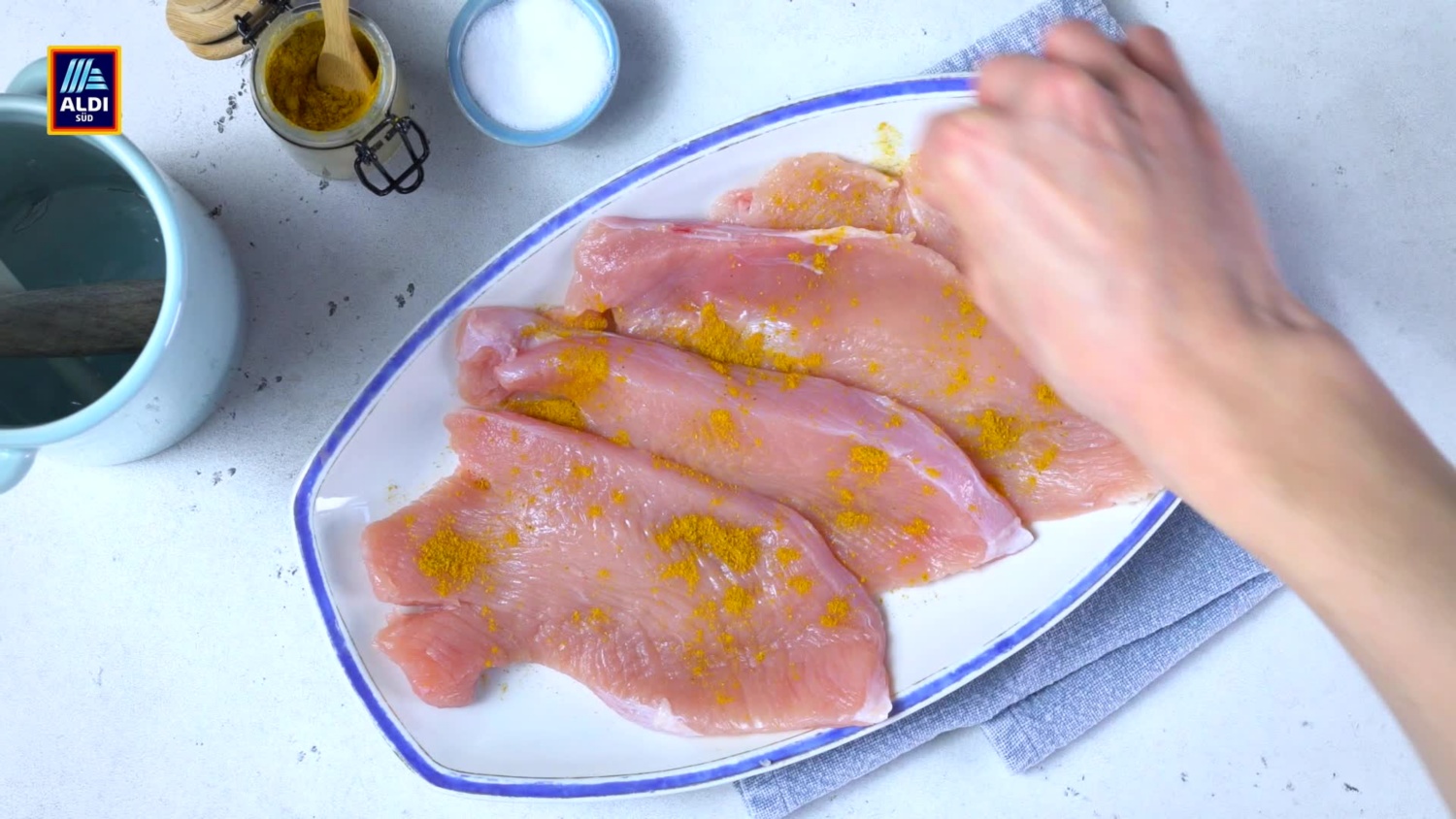 Putenschnitzel Hawaii