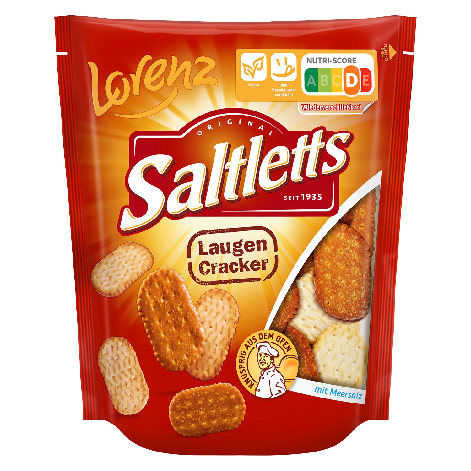 Lorenz® Saltletts Laugen Cracker oder Bio Brezel 150 g