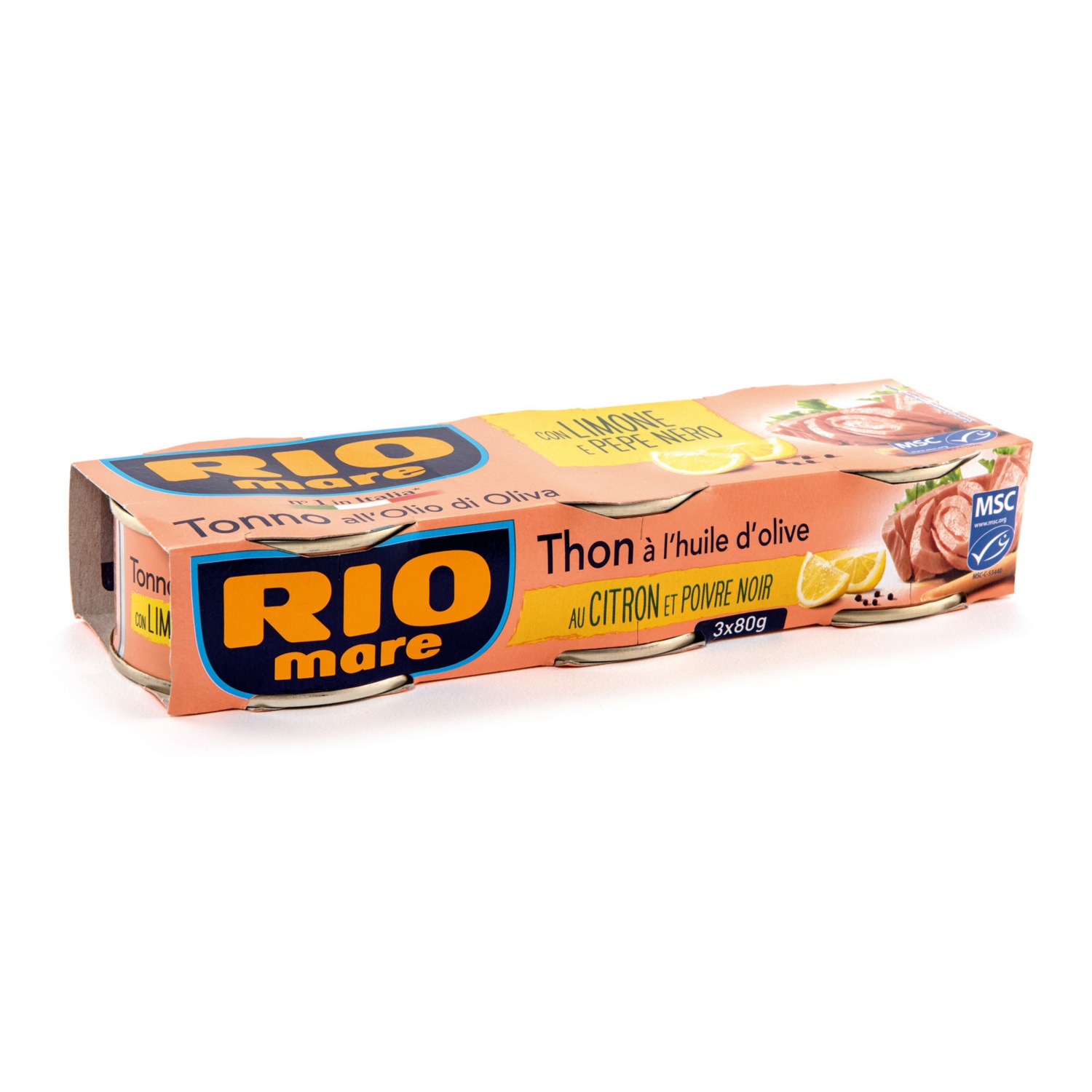 RIO MARE Thunfischfilets, Zitrone