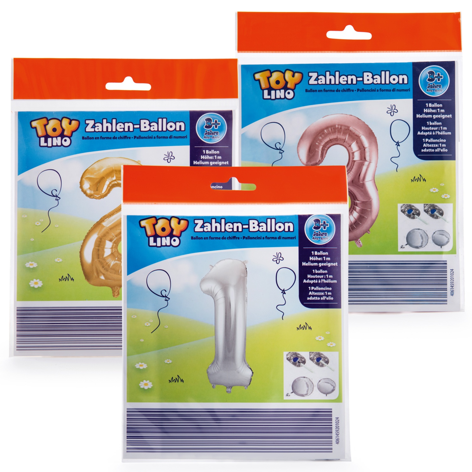 TOYLINO Luftballon-Sortiment