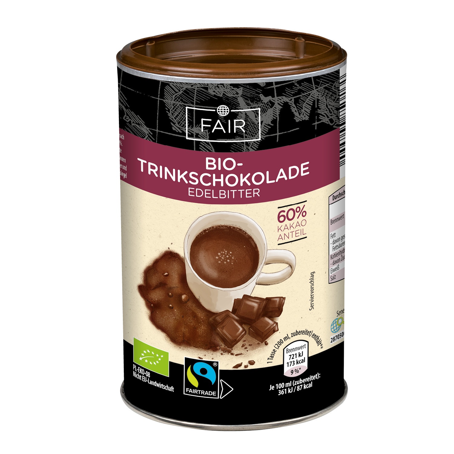 FAIR Bio-Trinkschokolade 220 g