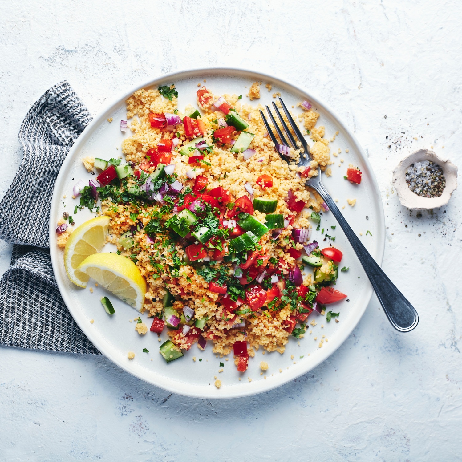 Couscous-Salat mit buntem Gemüse | ALDI Rezeptwelt