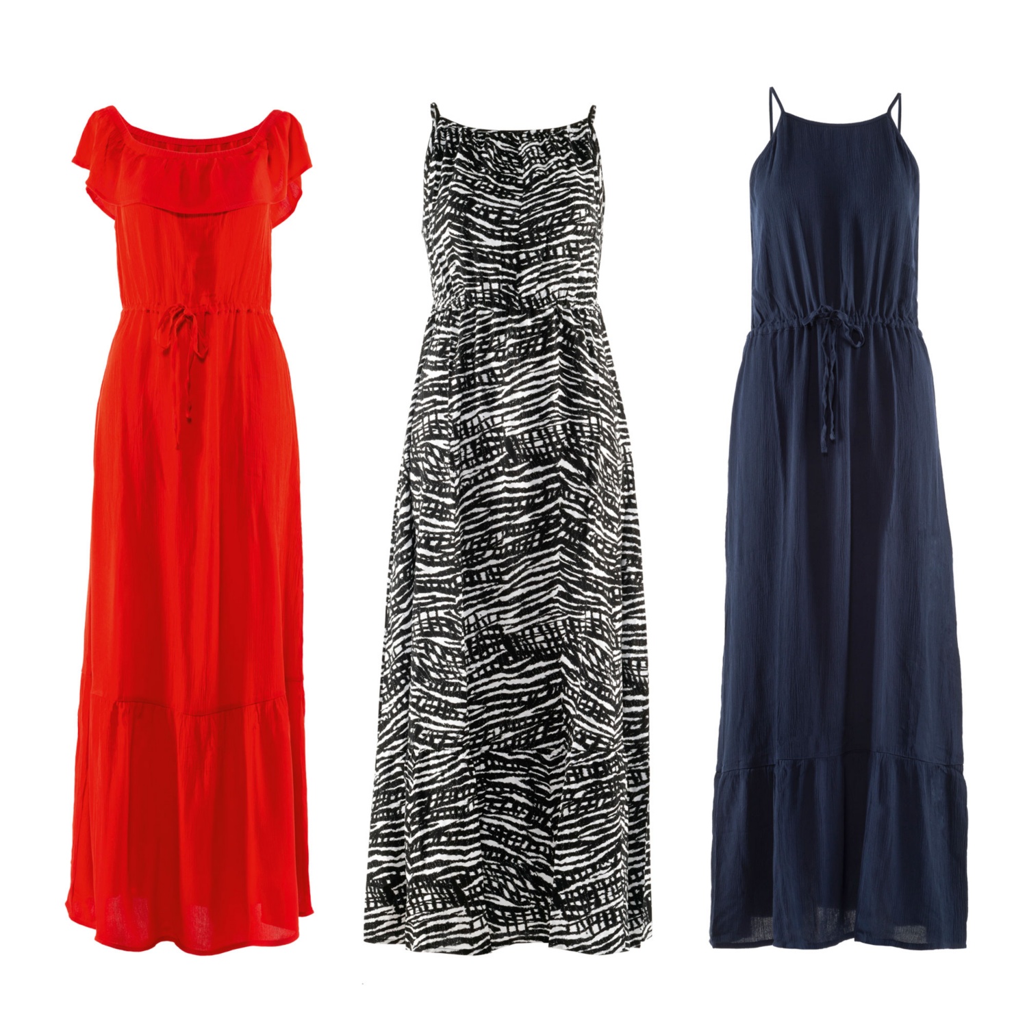 BLUE MOTION Damen-Viskosekleid