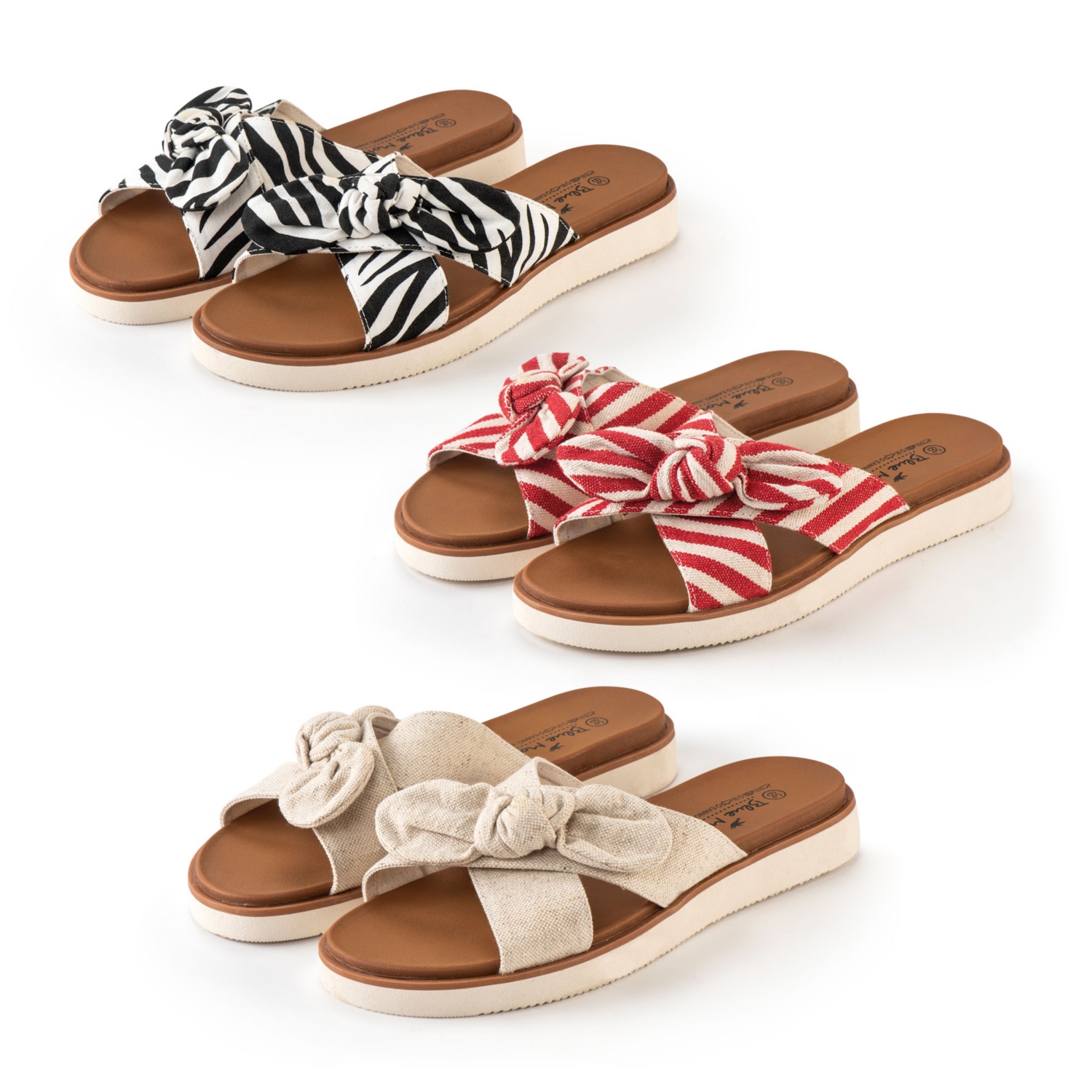 BLUE MOTION Damen-Textil-Slipper