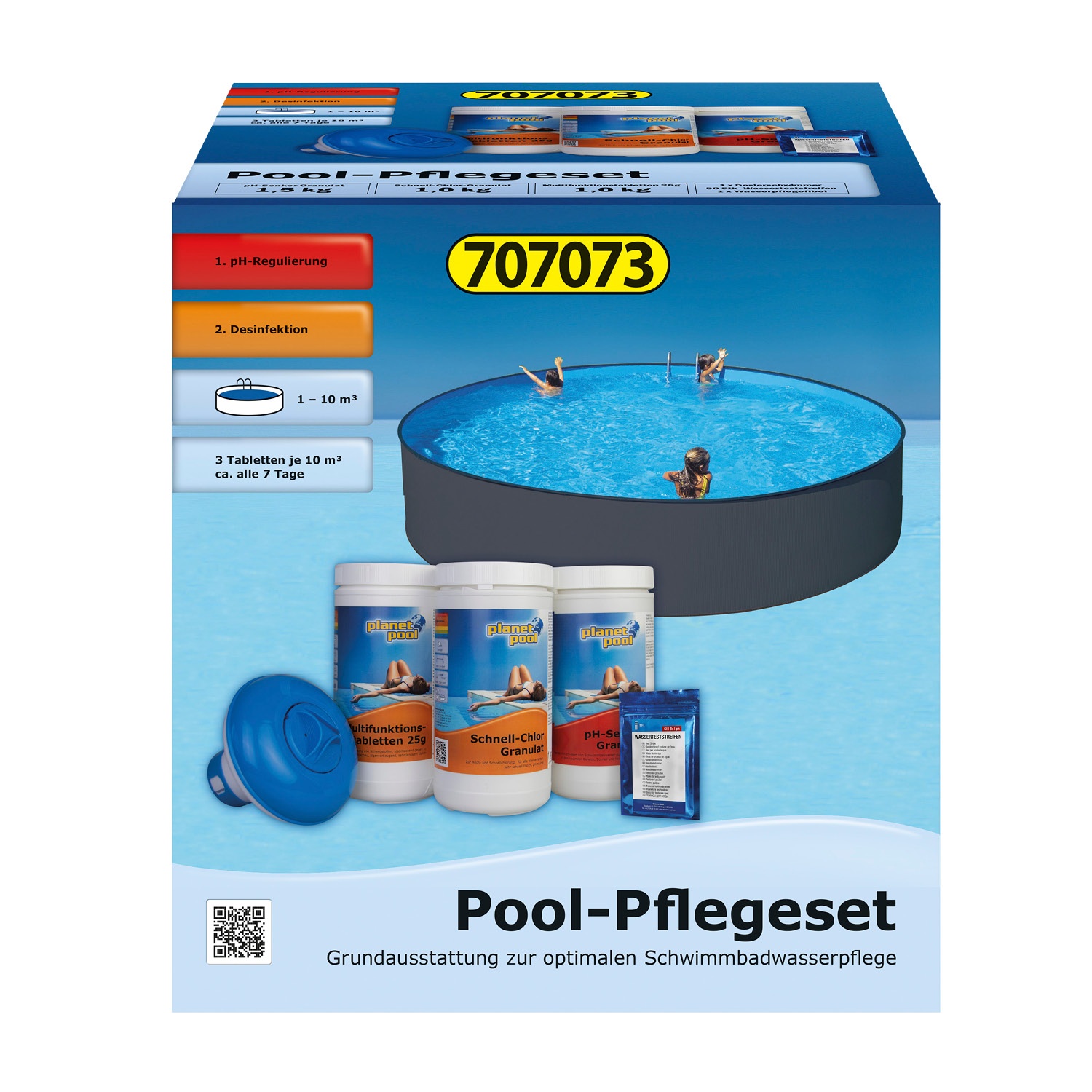 planet pool Pool-Pflegeset