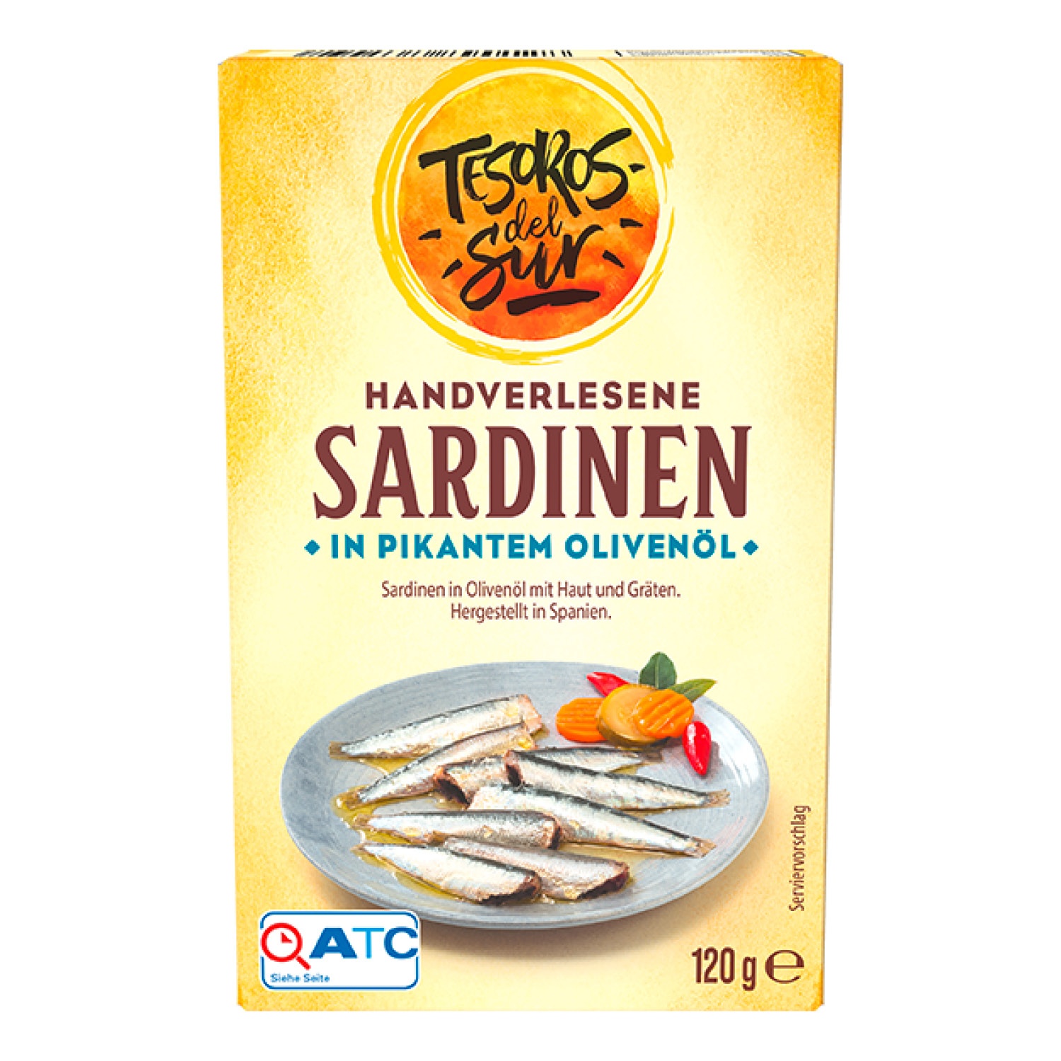 Tesoros del Sur Sardinen 120 g ALDI SÜD