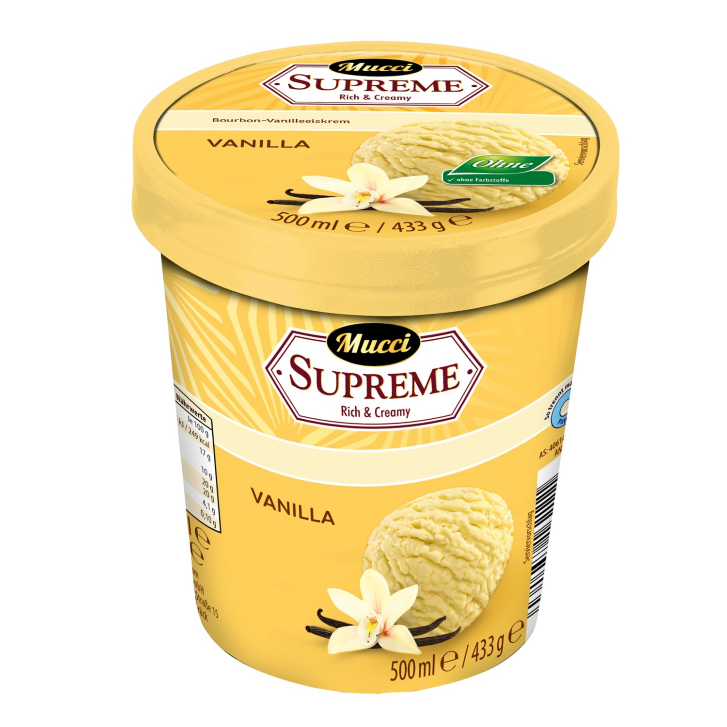 Mucci Supreme Rich & Creamy 500 ml