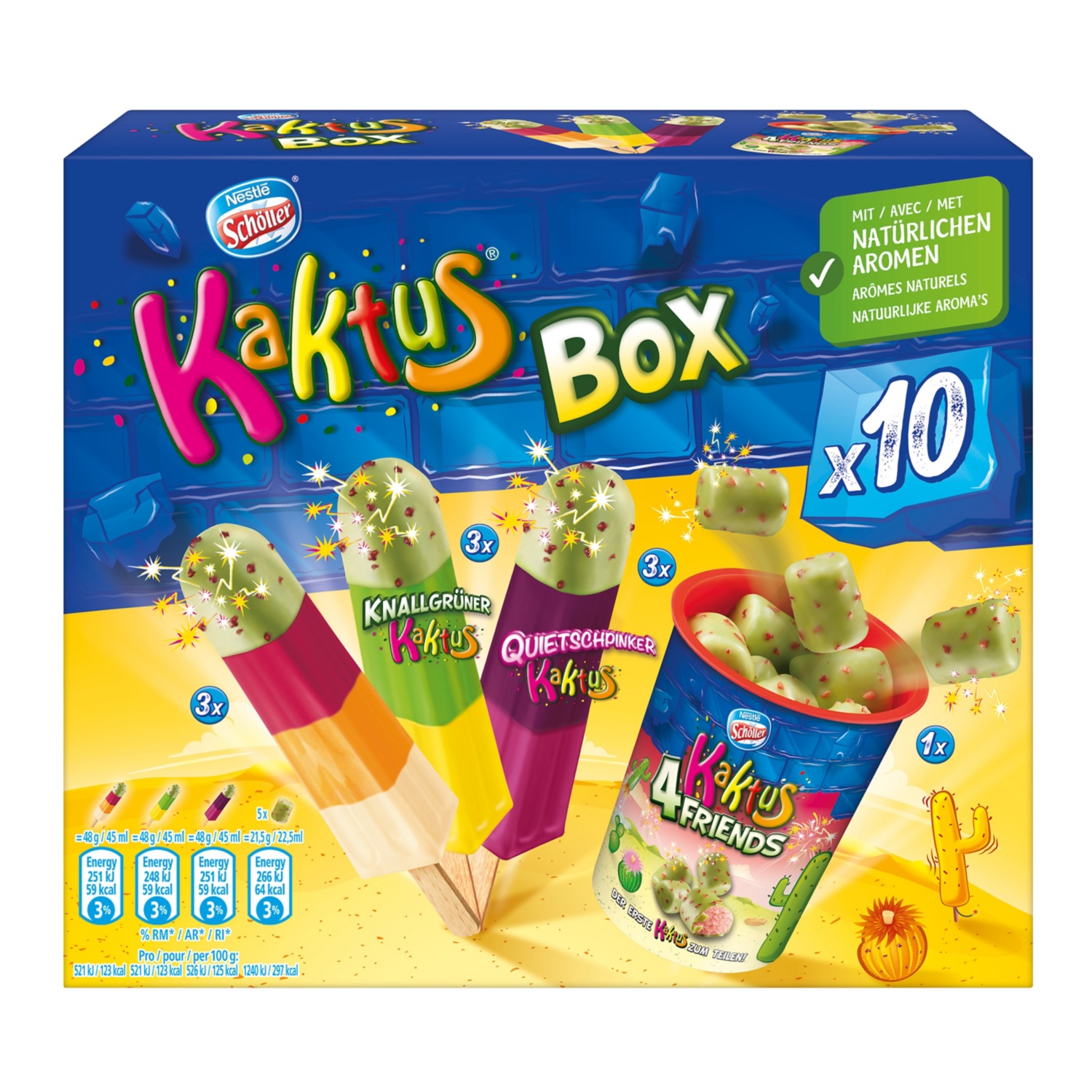 Nestlé/Schöller Kaktus Box 495ml