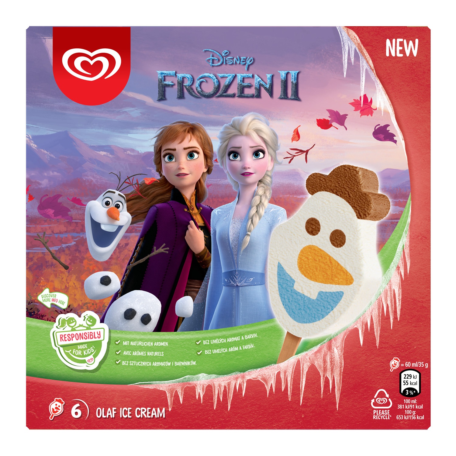 Disney Frozen Eis 360 ml