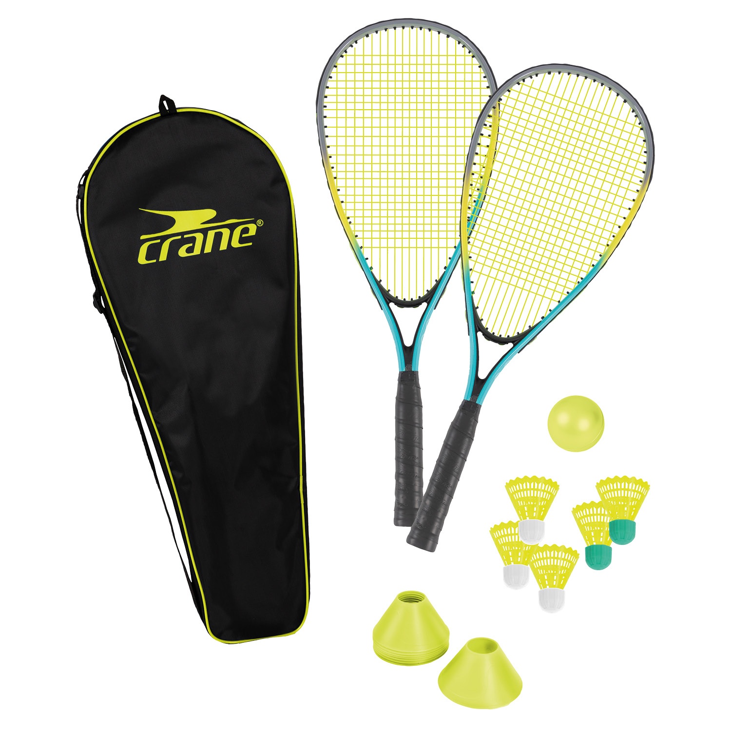 crane® Turbo-Badminton-Set