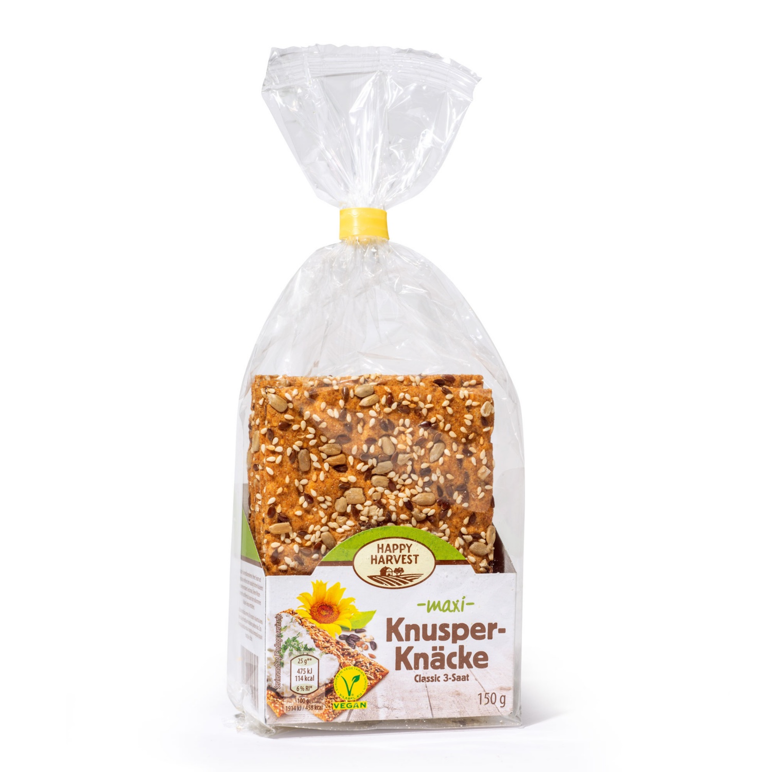 HAPPY HARVEST Knusper-Knäcke, Classic 3-Saat Maxi