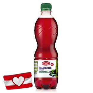 ZURÜCK ZUM URSPRUNG BIO-Säfte, g‘spritzt, Johannisbeer