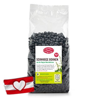 ZURÜCK ZUM URSPRUNG BIO Bohnenraritäten, Schwarze Bohnen