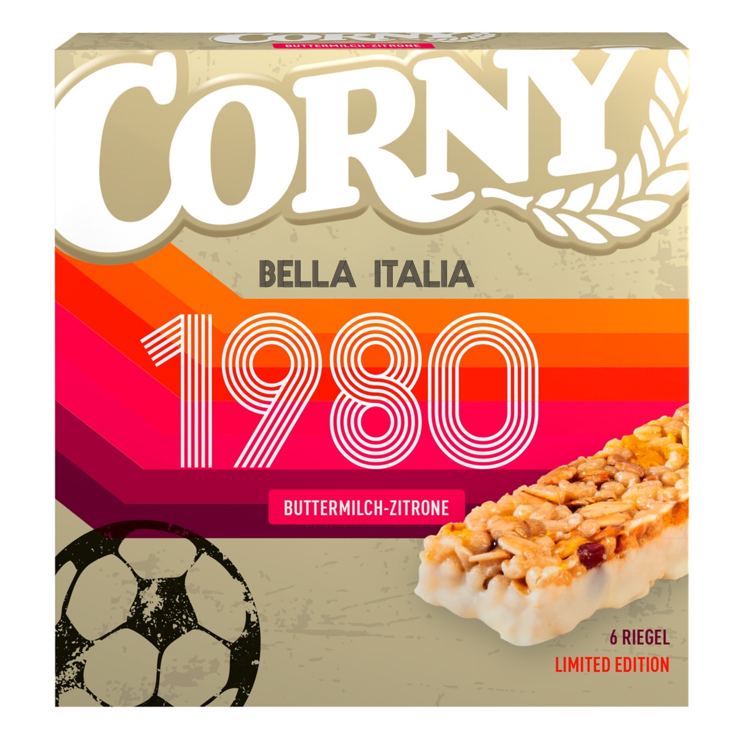 CORNY Müsliriegel EM-Edition 150 g