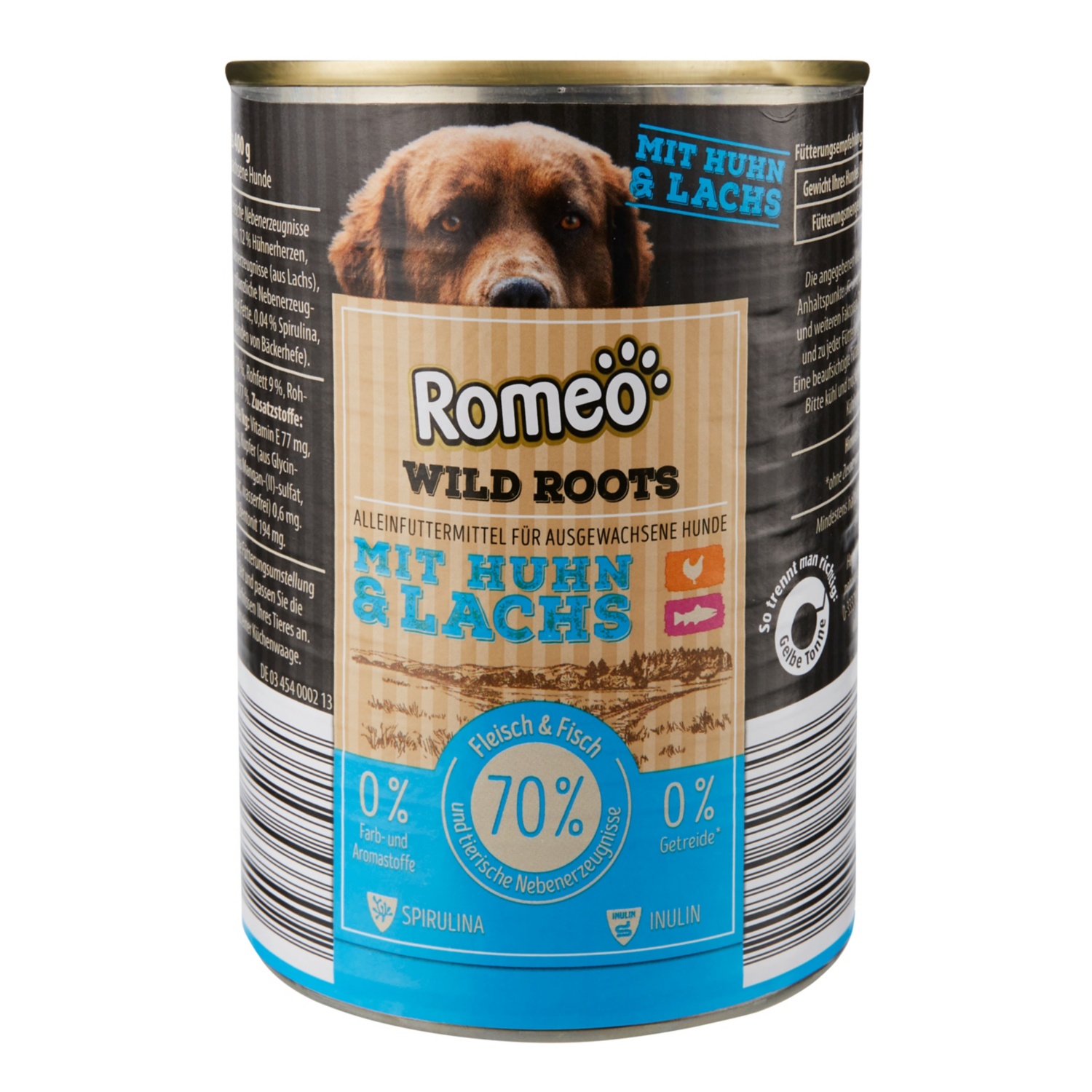 ROMEO WILD ROOTS Hundenassfutter 400 g