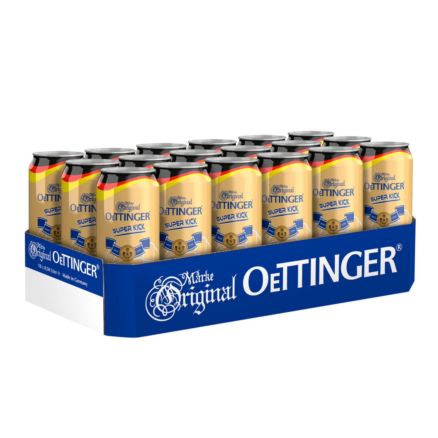 Oettinger Super Kick Bier 0,5 l