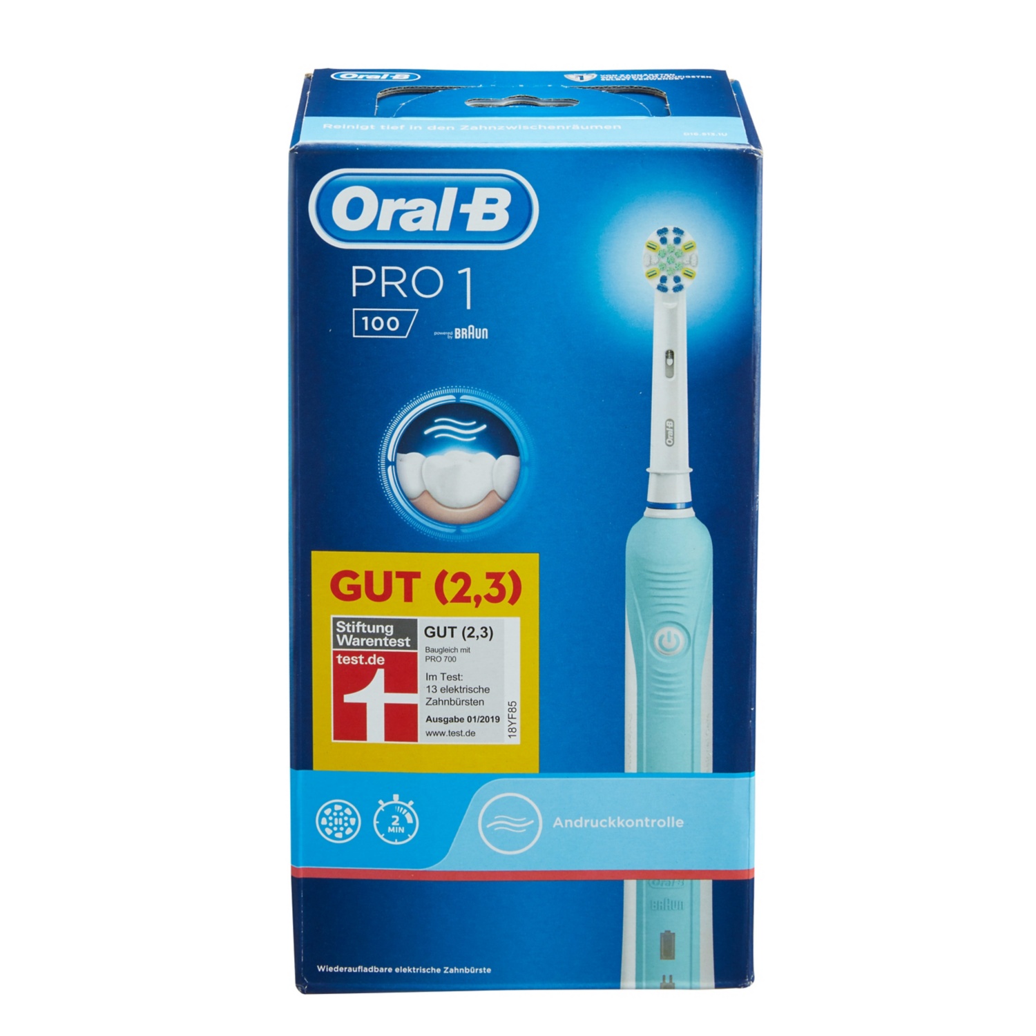 Meer dan wat dan ook Storing De volgende Oral-B Professional Care 700 Black/PRO 1 100 | ALDI SÜD