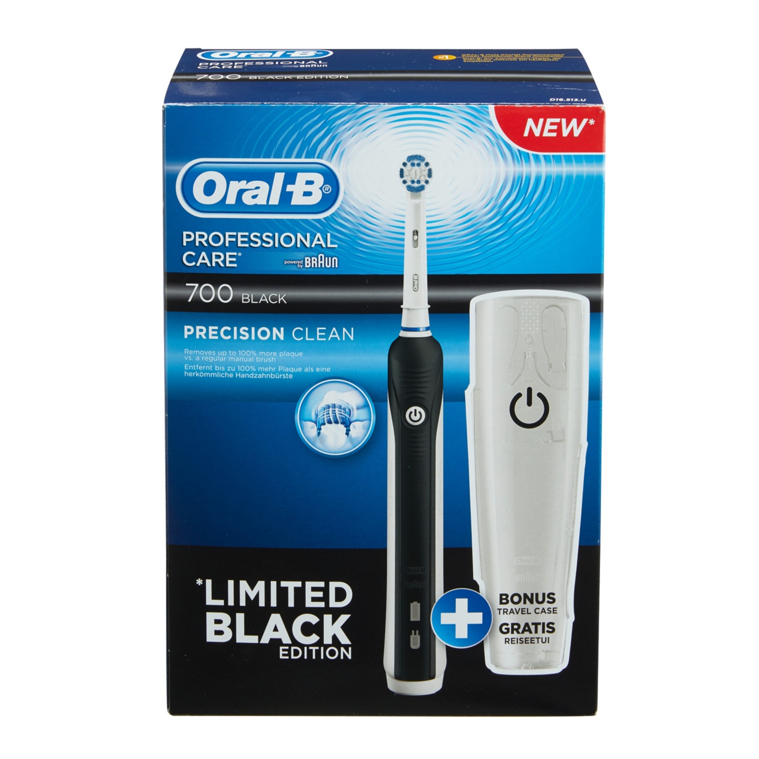 hoofdkussen afvoer koolhydraat Oral-B Professional Care 700 Black/PRO 1 100 | ALDI SÜD