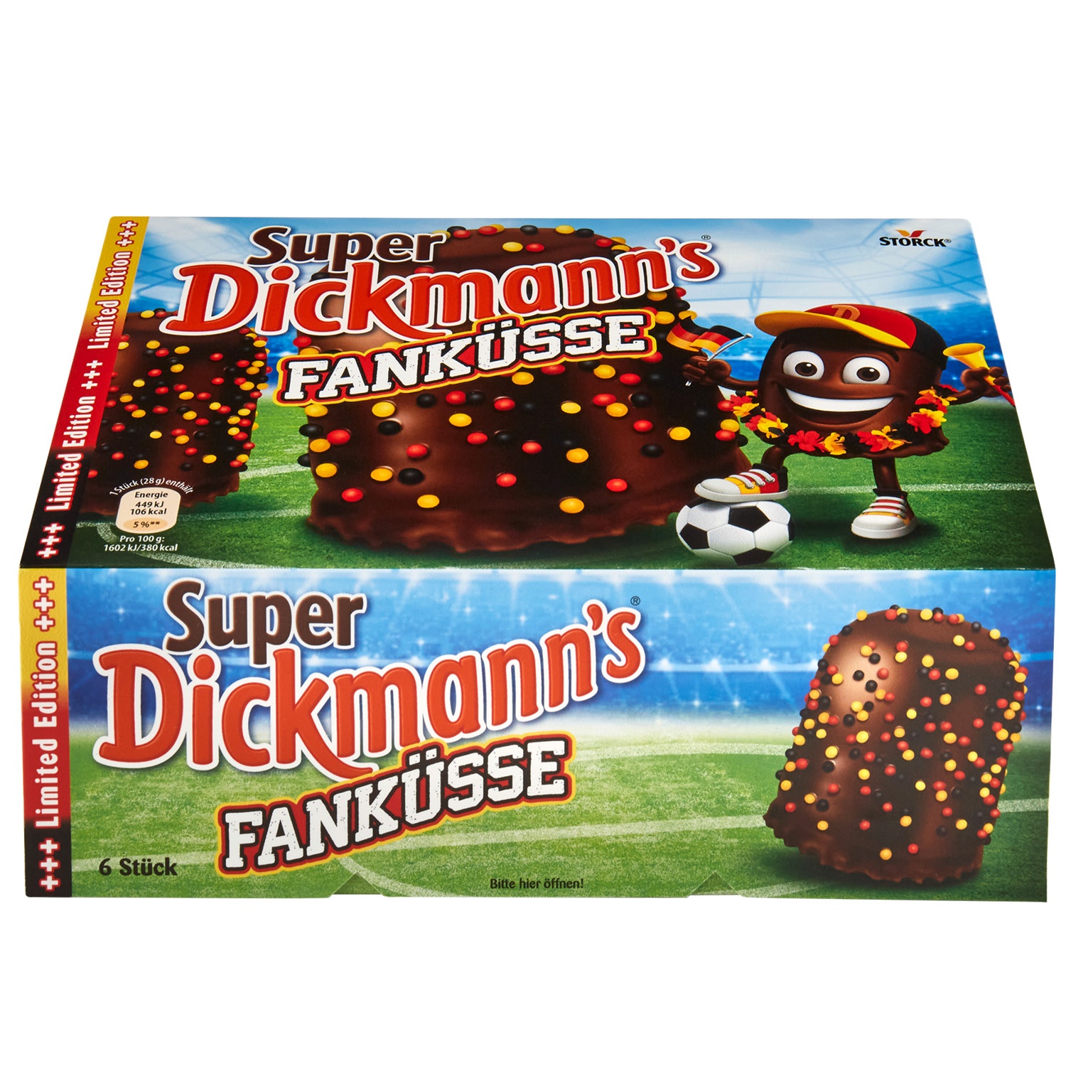 STORCK® Super Dickmann‘s Fanküsse 168 g