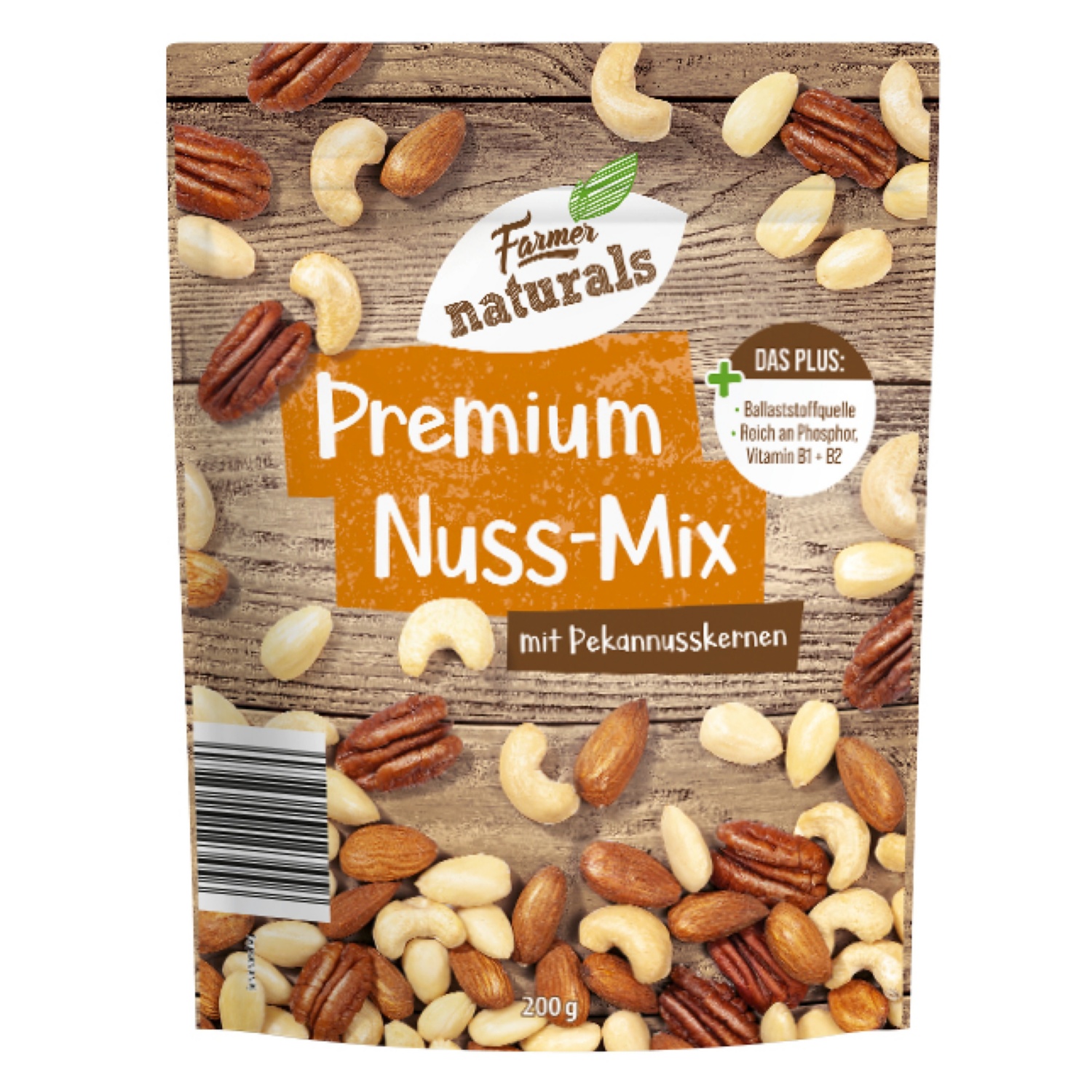 Farmer naturals Premium Nuss-Mix 200 g