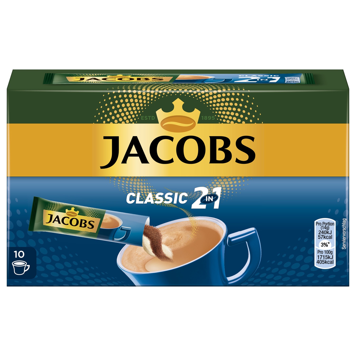 JACOBS® Kaffeesticks 140 g