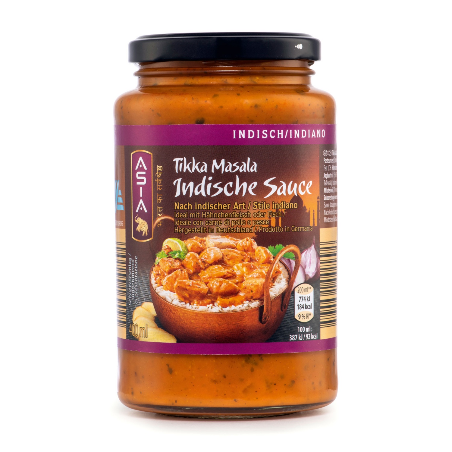 ASIA Indische Sauce, Tikka Masala
