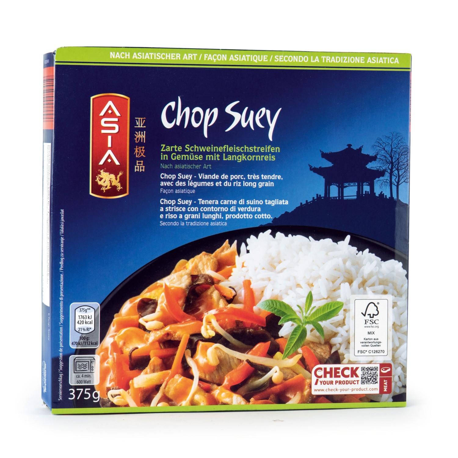 ASIA Chinesisches Fertiggericht, Chop Suey