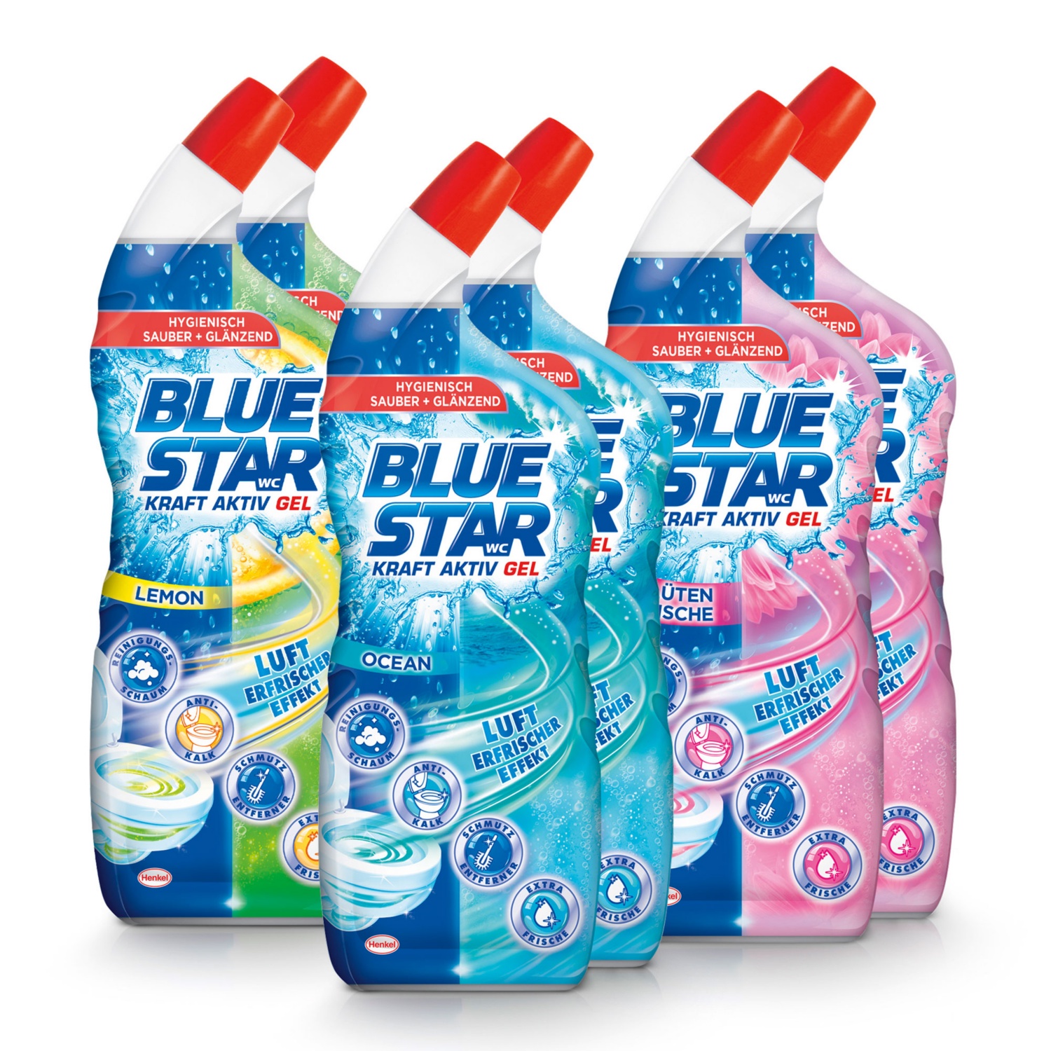 BLUE STAR Kraft Aktiv Gel, Doppelpkg.