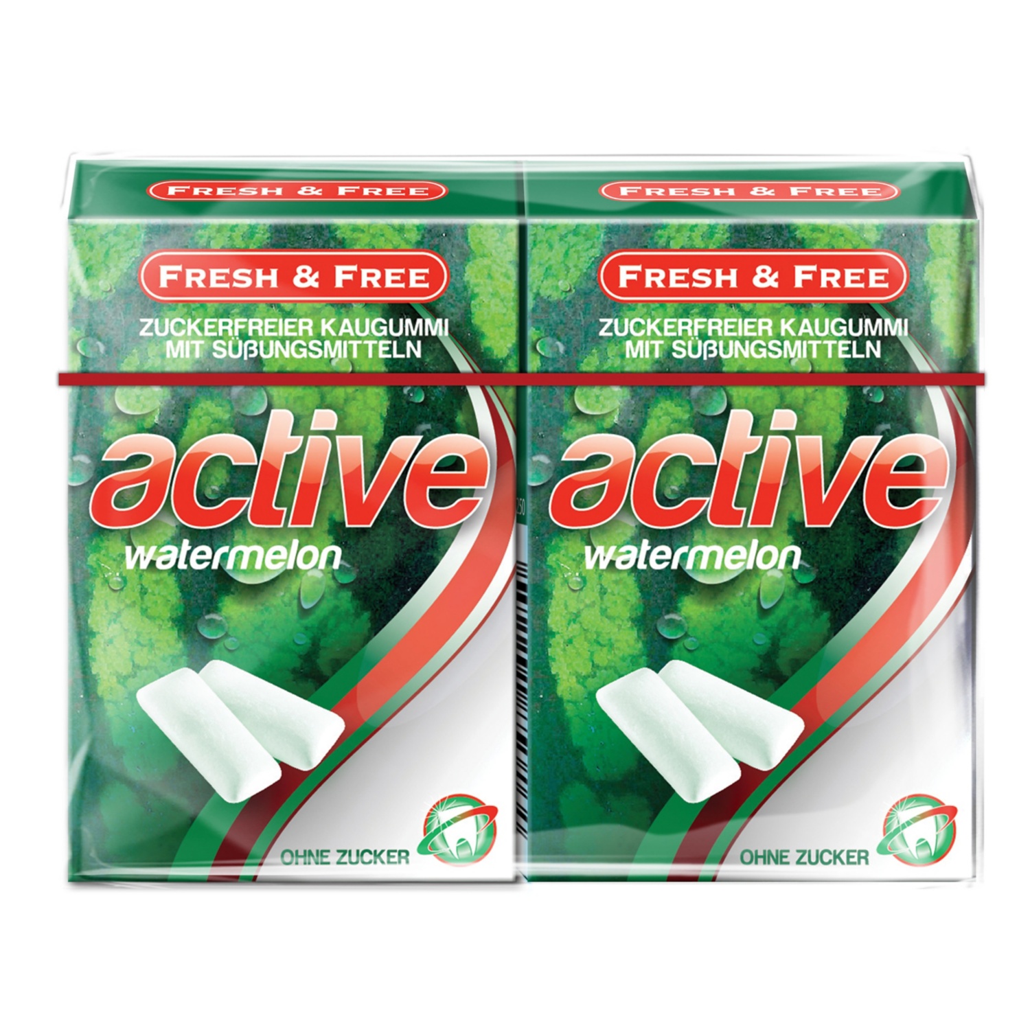 Fresh & Free Active Kaugummi Box 72 g