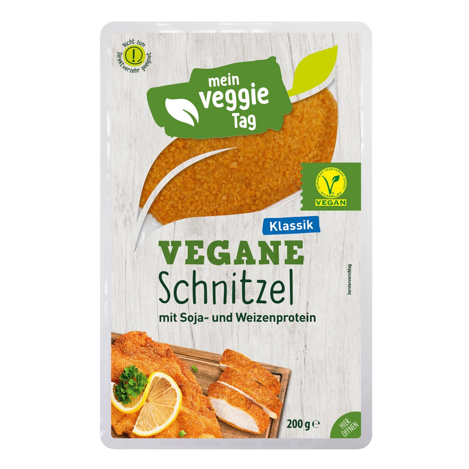 Mein Veggie Tag Vegane/Vegetarische Schnitzel 200 g