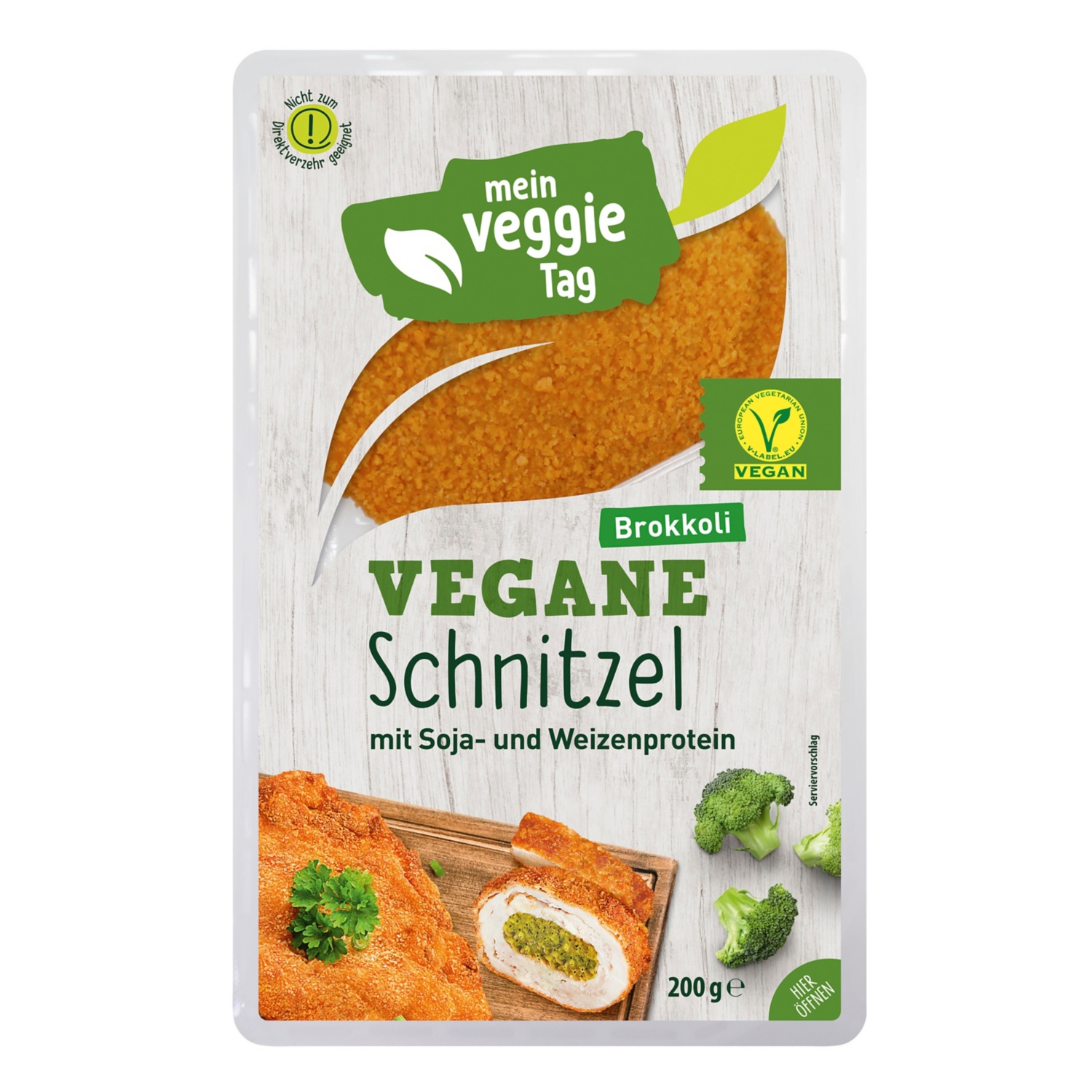 Mein Veggie Tag Vegane/Vegetarische Schnitzel 200 g