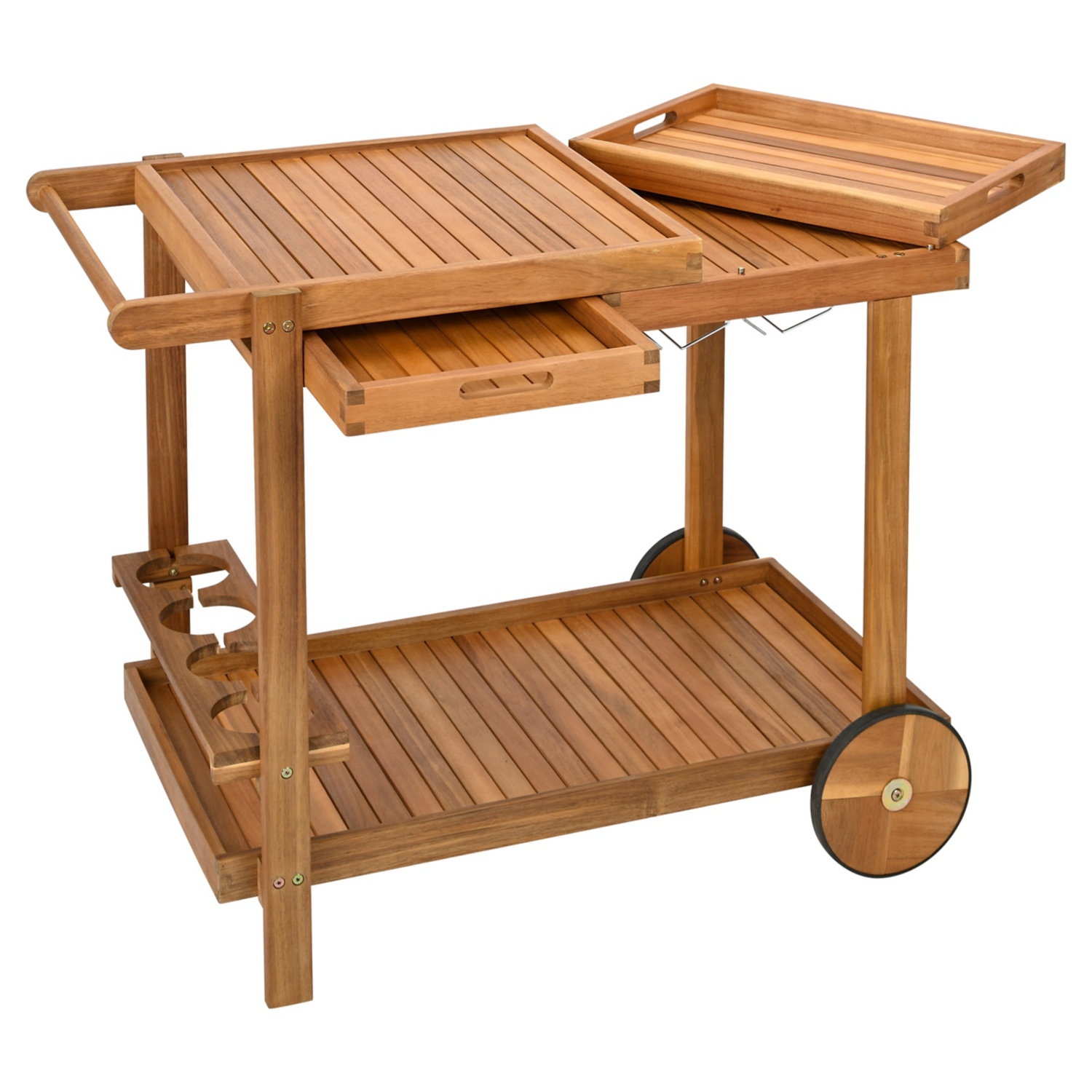 Outdoor Grill Trolley