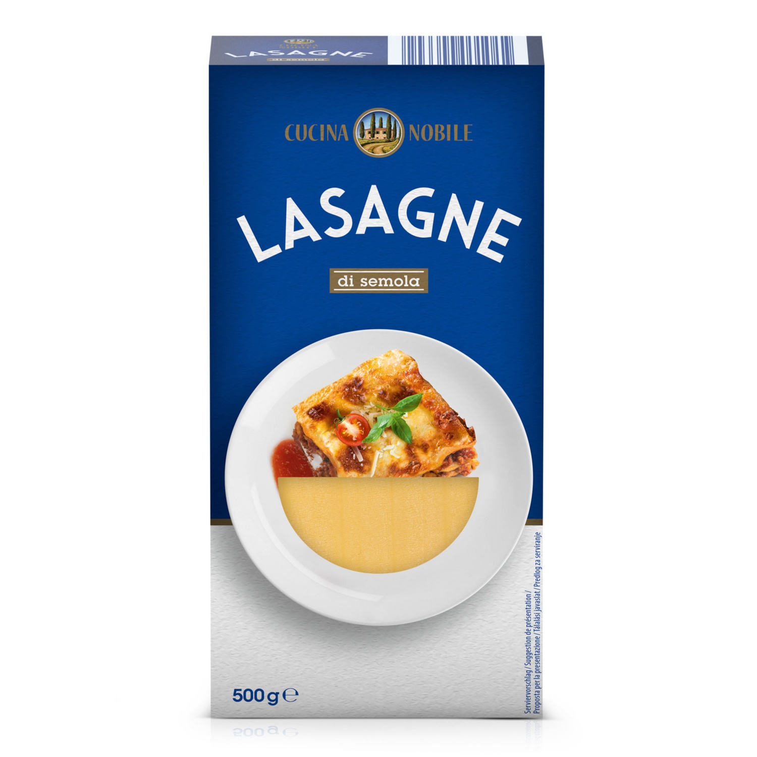 CUCINA NOBILE Lasagneblätter, Natur