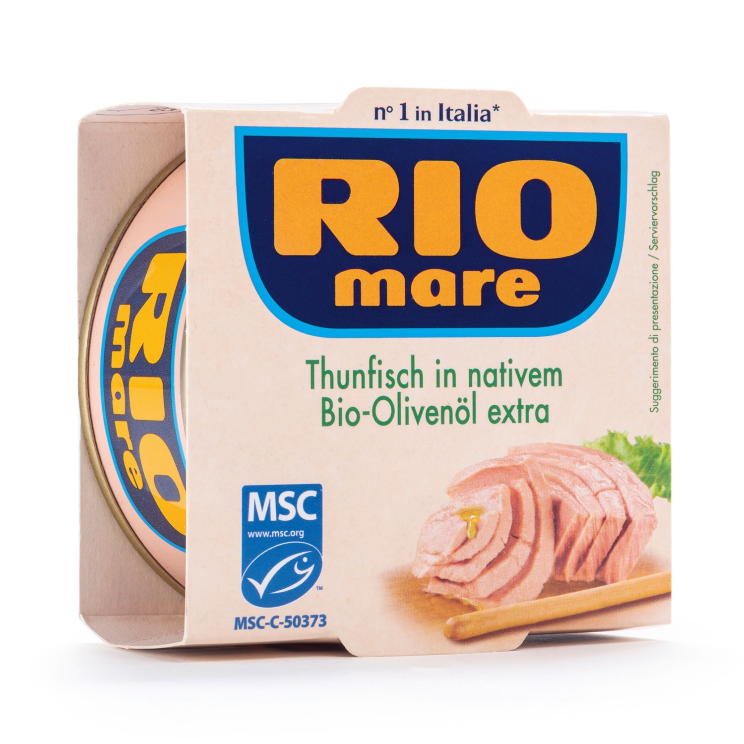 RIO MARE Thunfischfilets in nativem BIO-Olivenöl