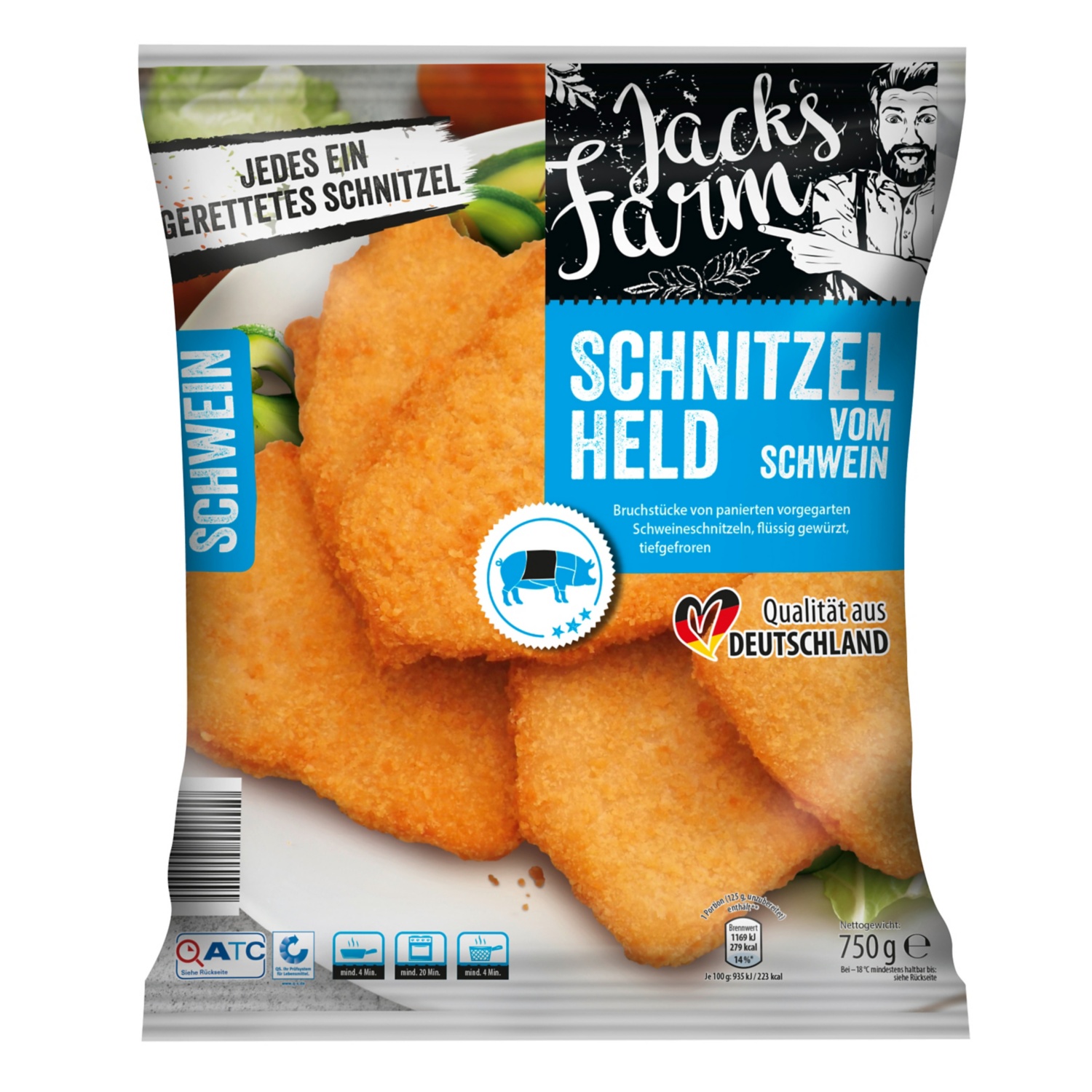 Jack’s Farm Schnitzelheld 750 g
