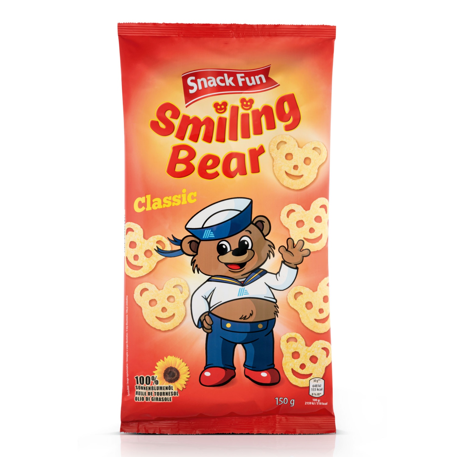 SNACK FUN Smiling Bear, Salz
