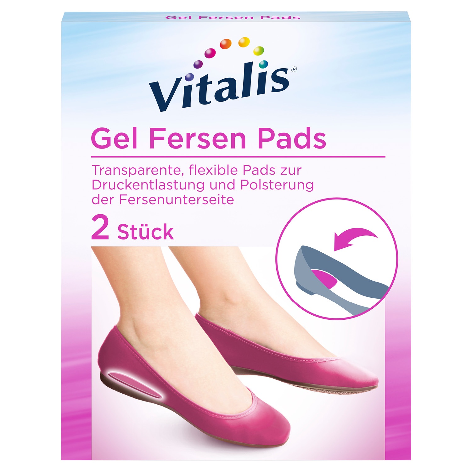 Vitalis® Gel-Fußpads