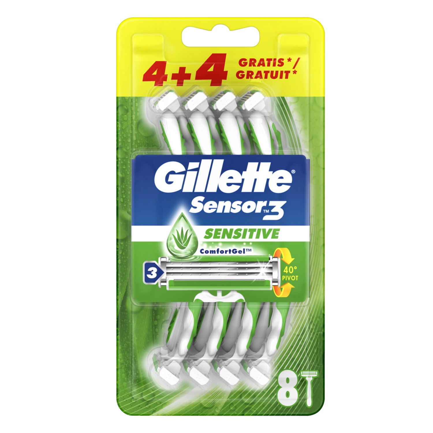 Gillette® Sensor™3 Sensitive Rasierer