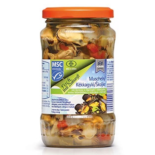 ALMARE SEAFOOD MSC Limfjordmuscheln in Marinade