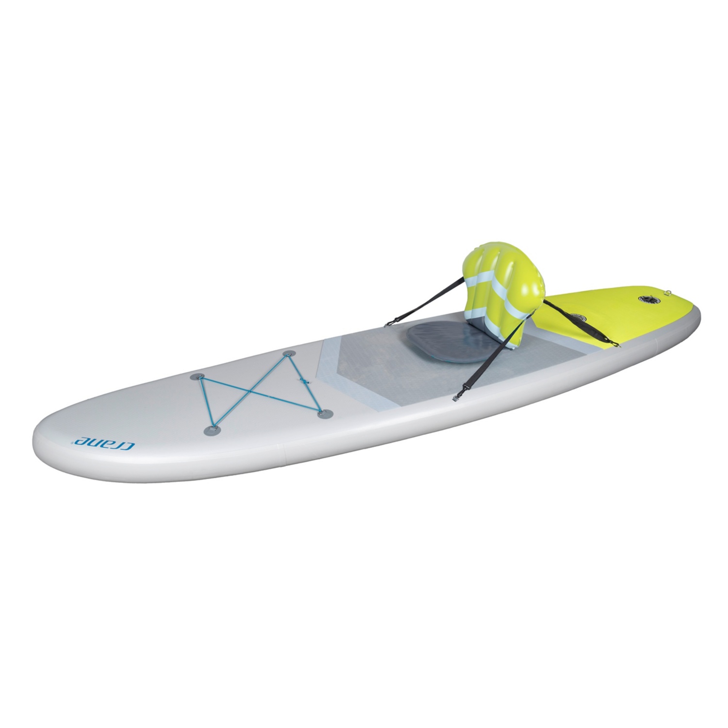 SUP Stand-Up-Paddle Board Set 2022 inkl. Sitz und Pumpe und Reparaturset  und Paddel von CRANE - JJ Bikes