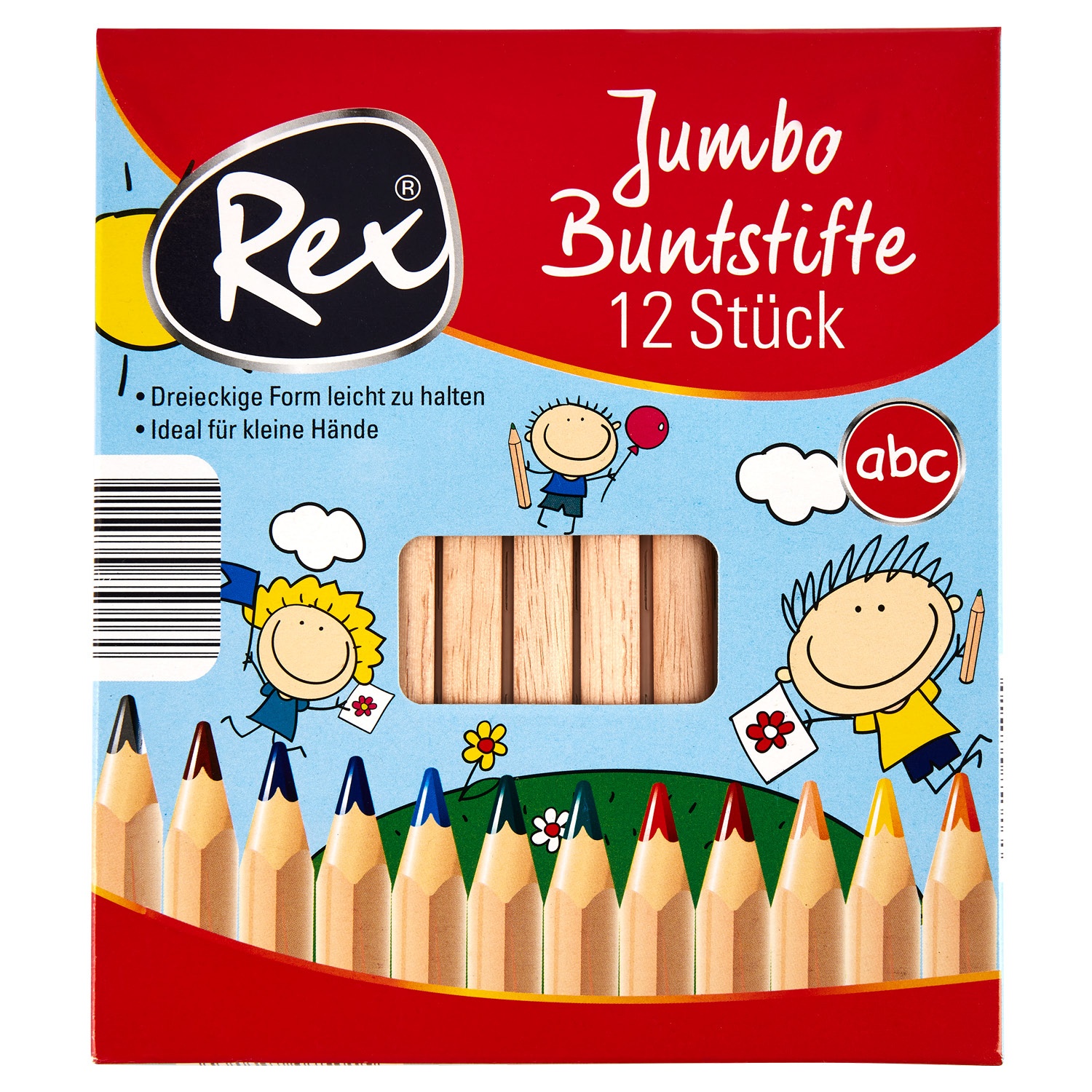 Rex® Jumbo-Buntstifte