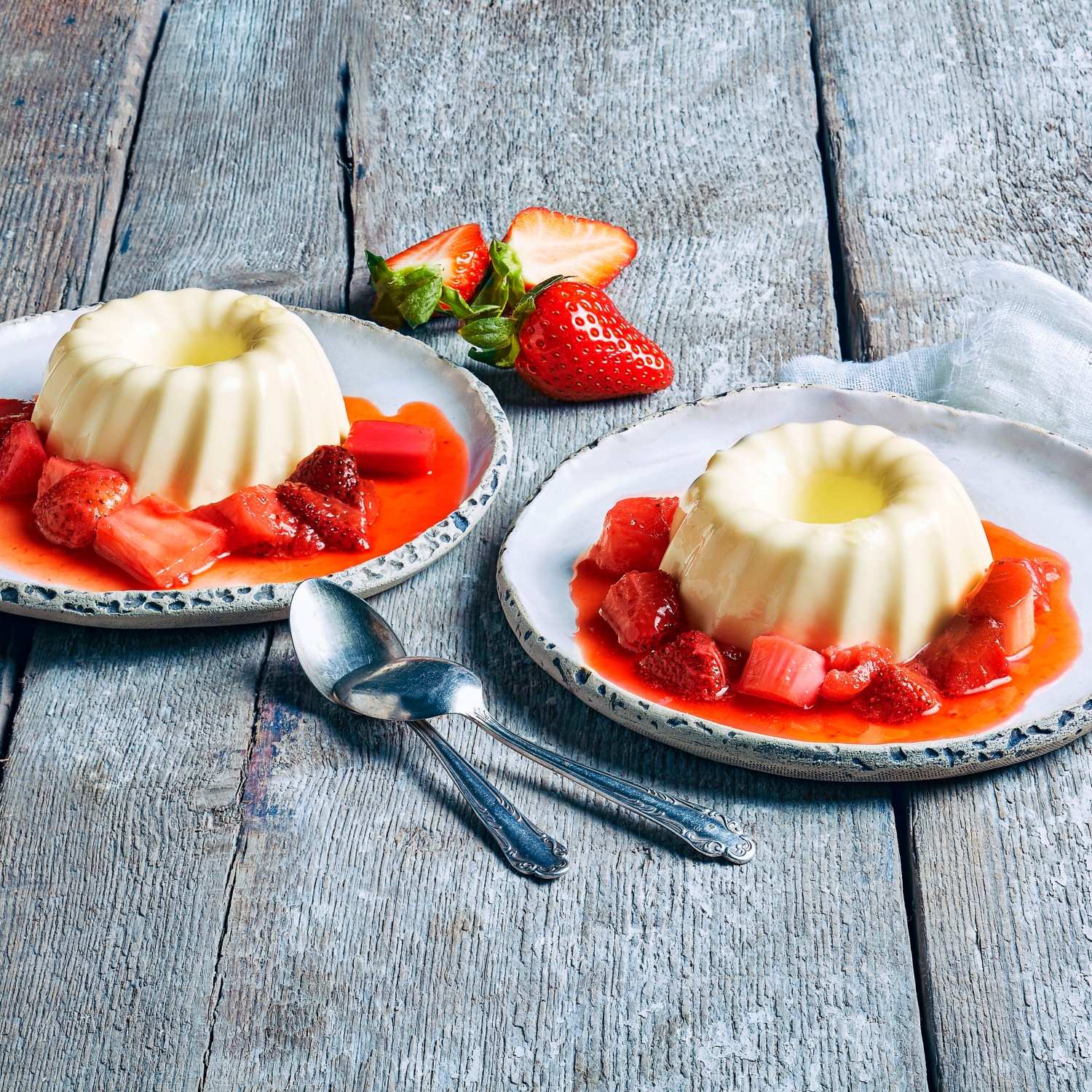 Panna Cotta mit Erdbeeren | ALDI Rezeptwelt