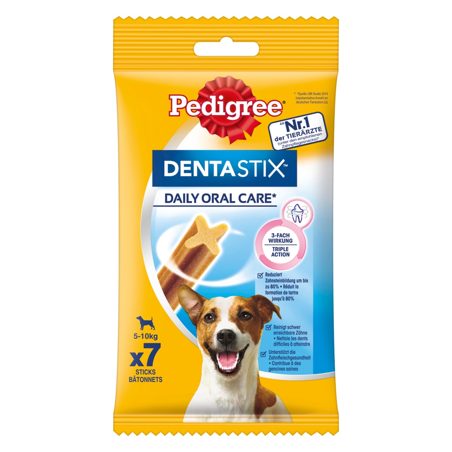 Pedigree® Denta Stix für kleine Hunde 110 g