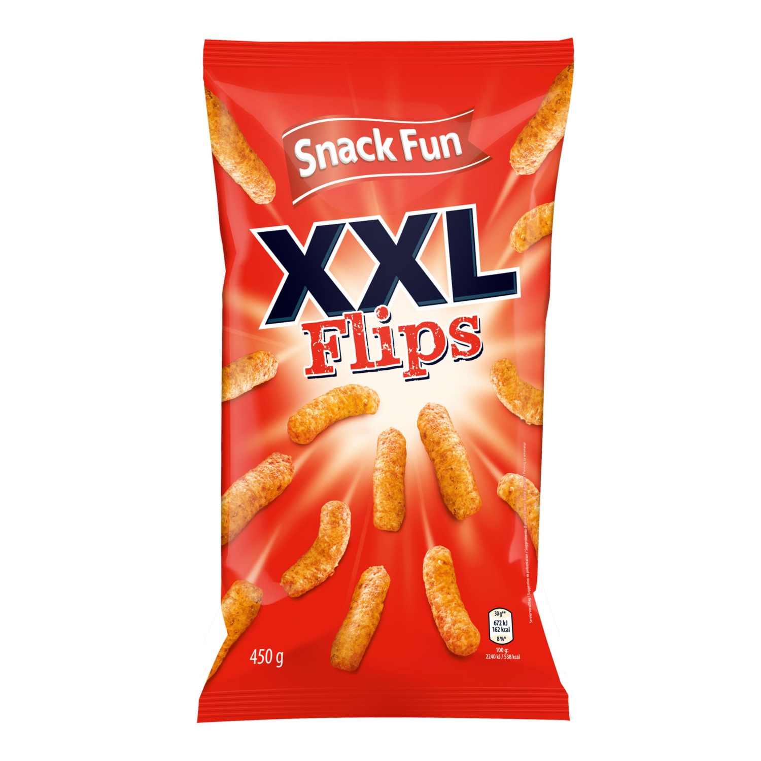 SNACK FUN XXL Snacks, Flips