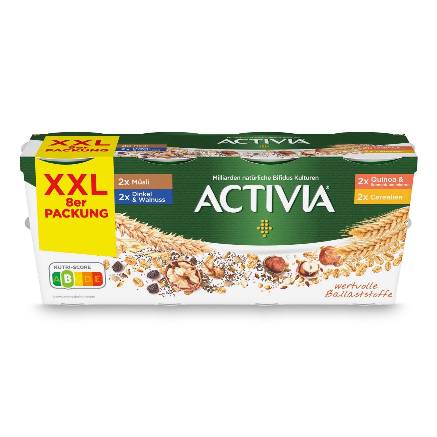 Danone Activia, Cerealien