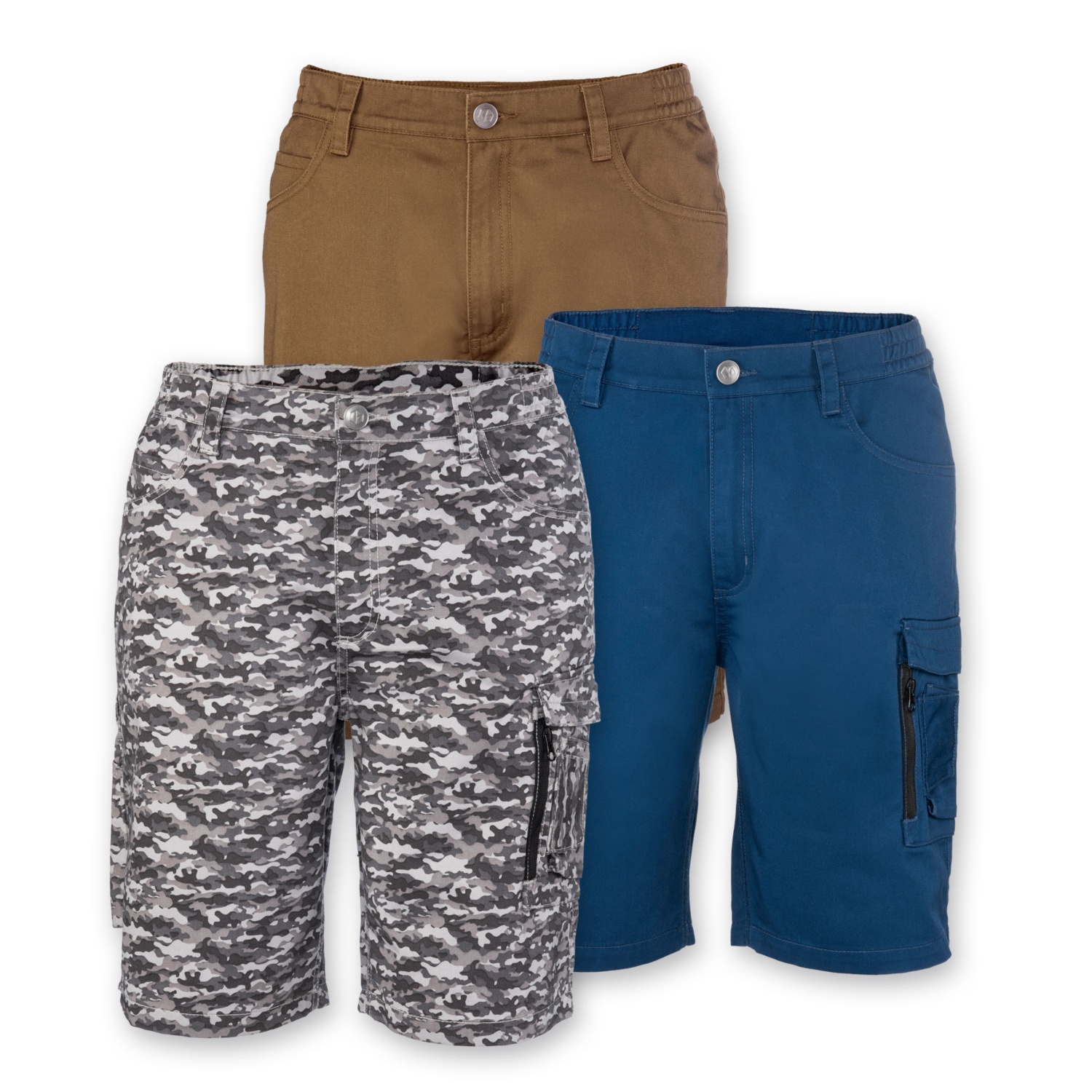 KING CRAFT FASHION Herren-Arbeitsshorts