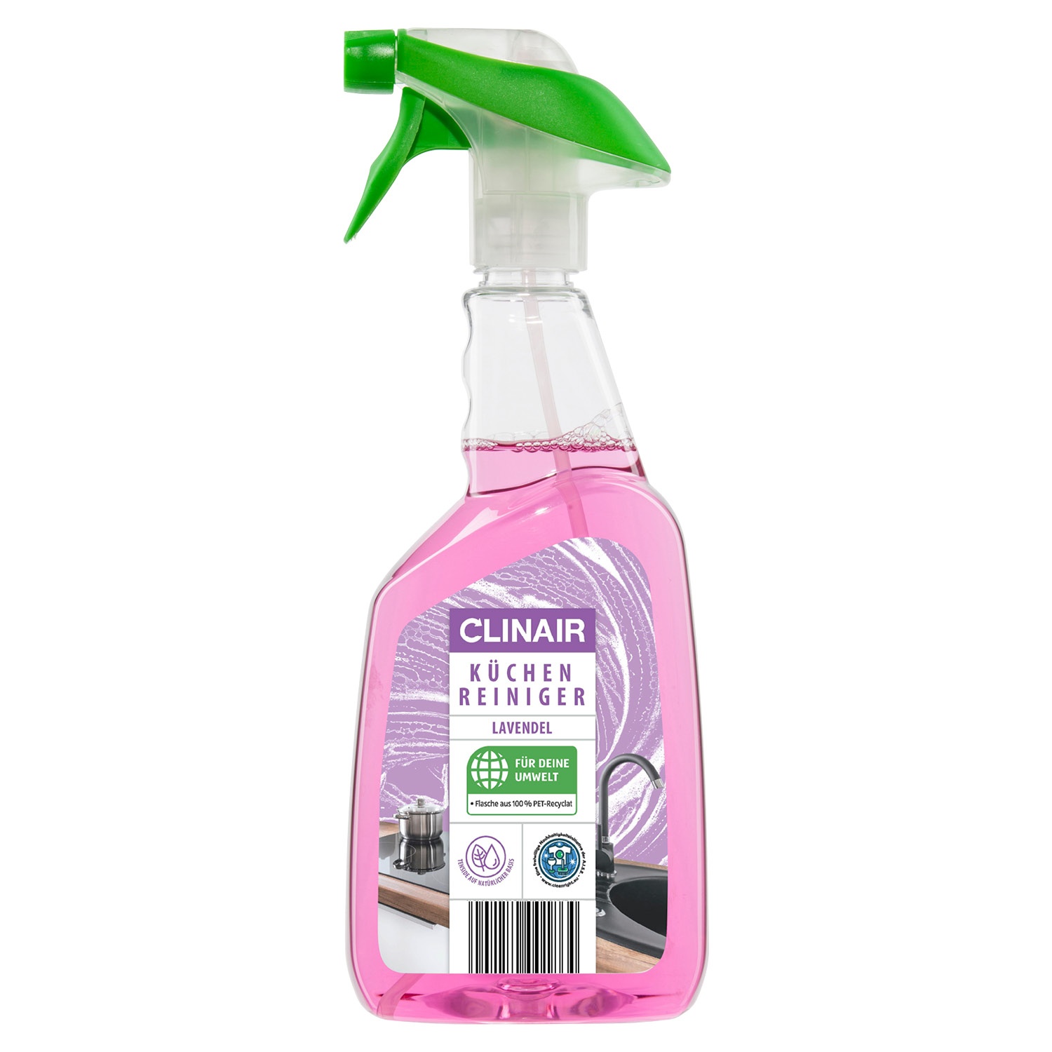 CLINAIR Reiniger-Spray auf natürlicher Basis 750 ml