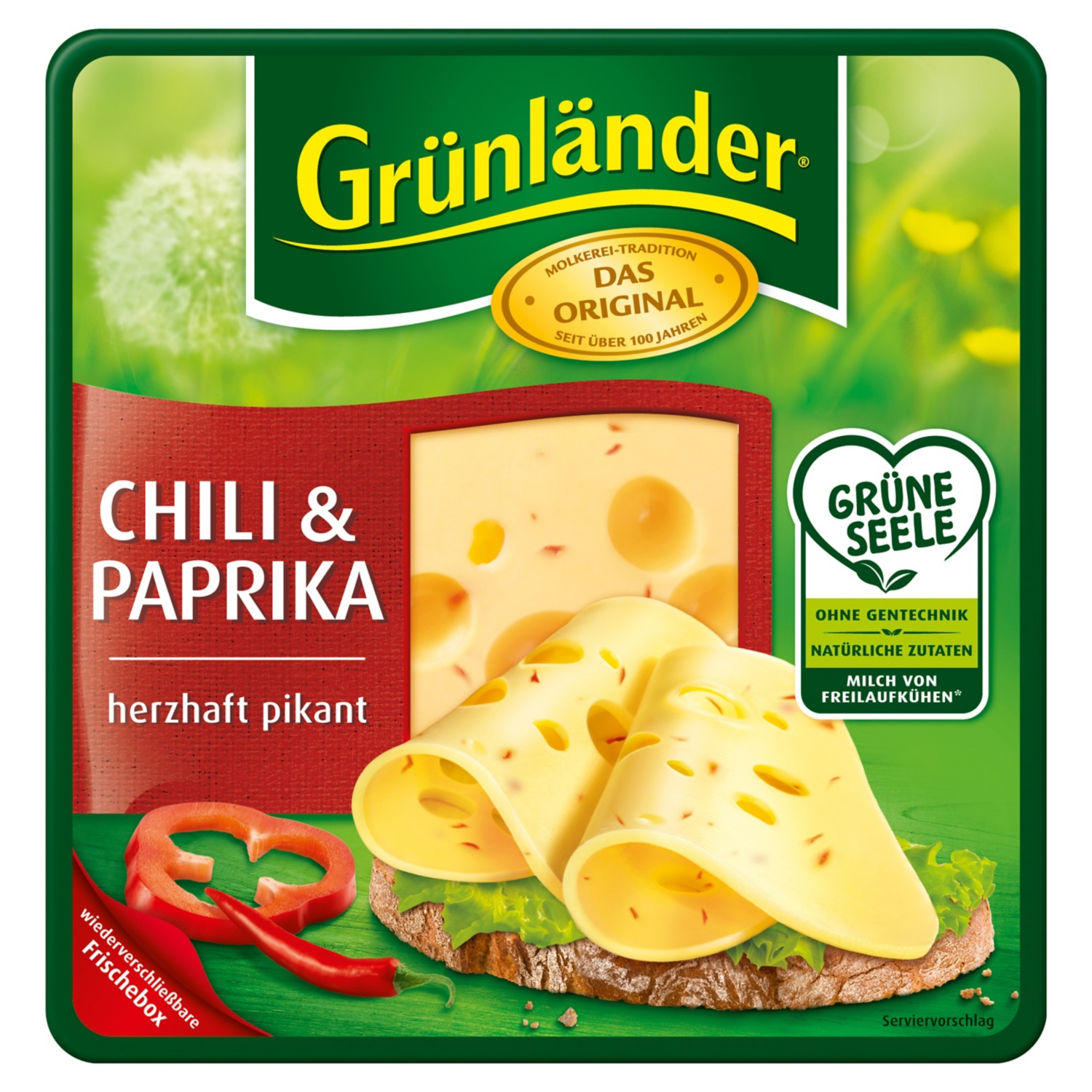Grünländer Käsescheiben 130 g